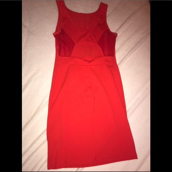 Red Bebe party dress - Picture 5 of 5